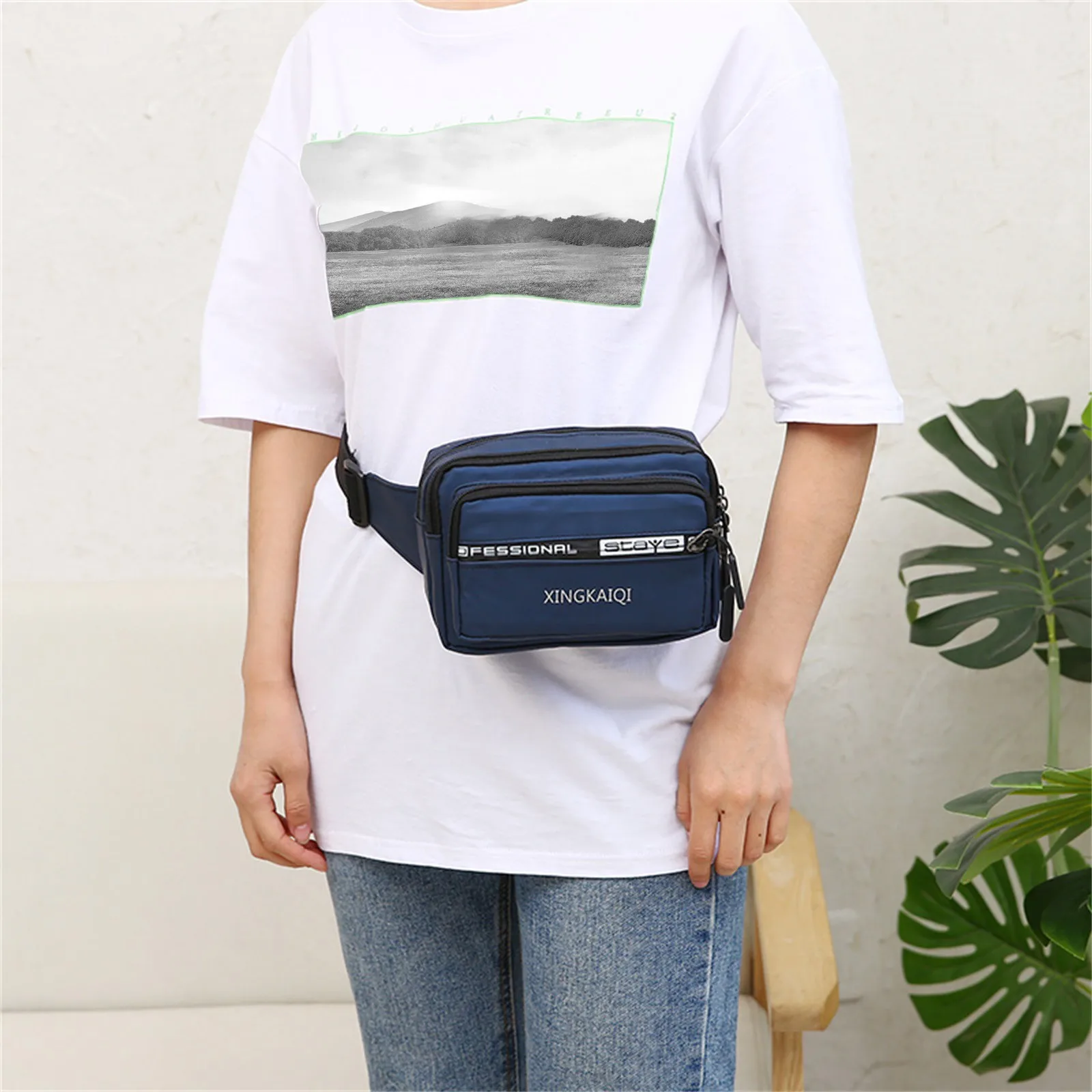 MAIOUMY Unisex Chest Bags Men's Pockets Cycling Fitness Fashion Women's Sports Mobile Phone Bag Solid Color Outdoor Waist Packs
MAIOUMY Unisex Chest Bags Men's Pockets Cycling Fitness Fashion Women's Sports Mobile Phone Bag Solid Color Outdoor Waist Packs