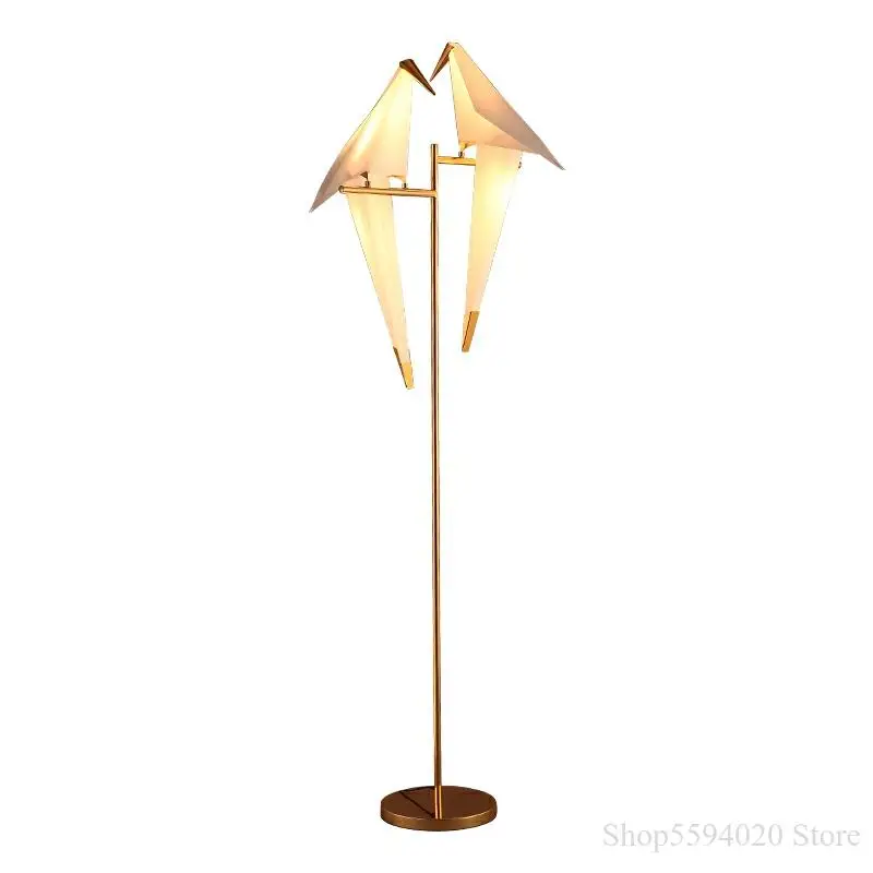 Nordic Bird Floor Lamp Living Room Simple Modern Bedroom Creative Vertical Bedside Lamp Study Bird Thousand Paper Standing Lamp
Nordic Bird Floor Lamp Living Room Simple Modern Bedroom Creative Vertical Bedside Lamp Study Bird Thousand Paper Standing Lamp