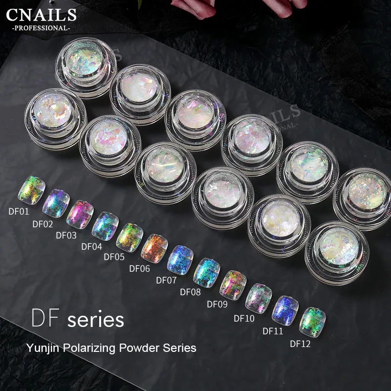 Блестящий Порошок для ногтей CNails 0 3 г/коркор. блестки хлопья маникюрный пигмент