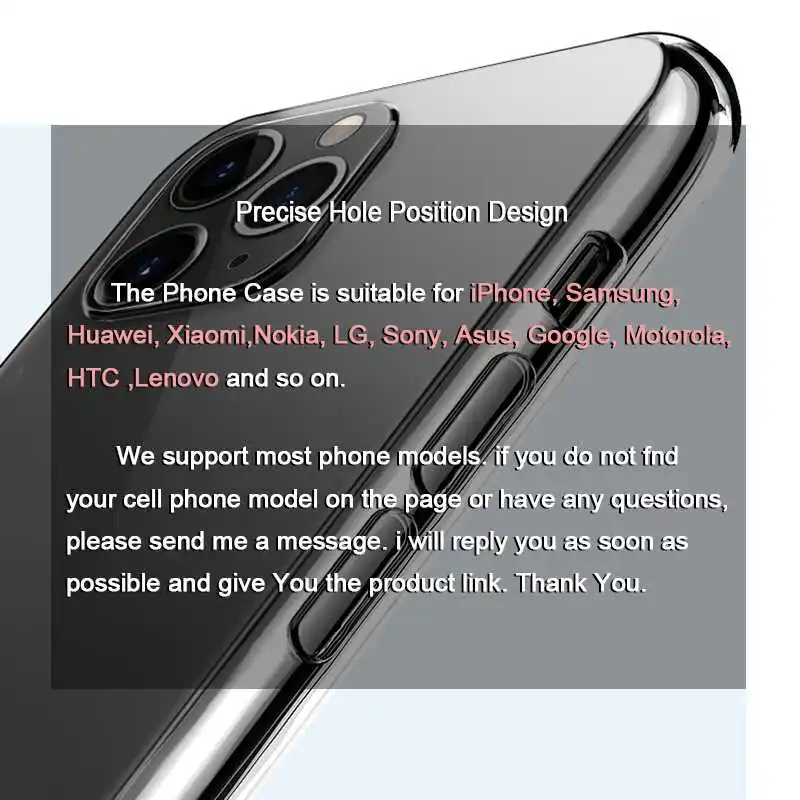 Ultra Thin Transparent Soft Case For Huawei Honor 7X 7A 6X 6A 6C Pro Phone Case Cover
Ultra Thin Transparent Soft Case For Huawei Honor 7X 7A 6X 6A 6C Pro Phone Case Cover