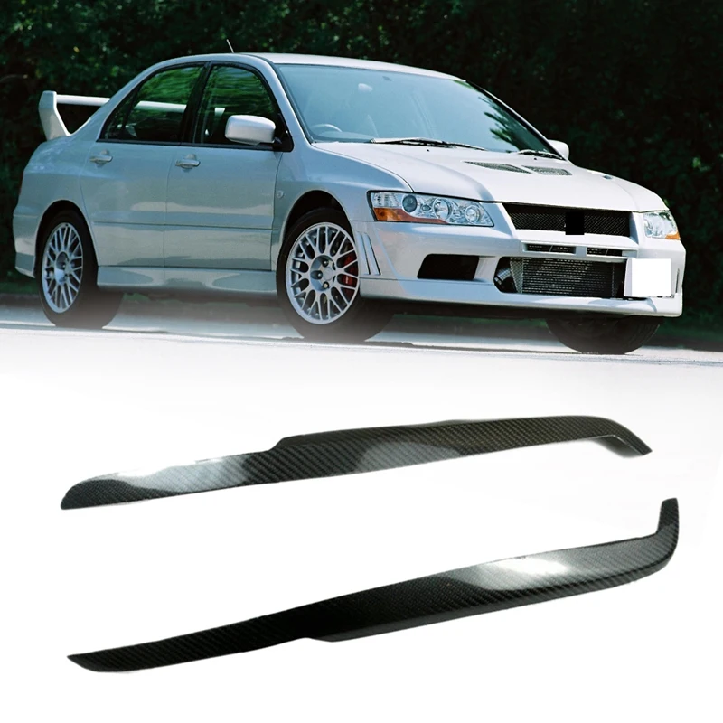 Carbon Fiber Headlight Eyebrows Eyelids Stickers Trim Cover Headlight Lid for Mitsubishi Evolution Evo 34Th 1997-2001
Carbon Fiber Headlight Eyebrows Eyelids Stickers Trim Cover Headlight Lid for Mitsubishi Evolution Evo 34Th 1997-2001