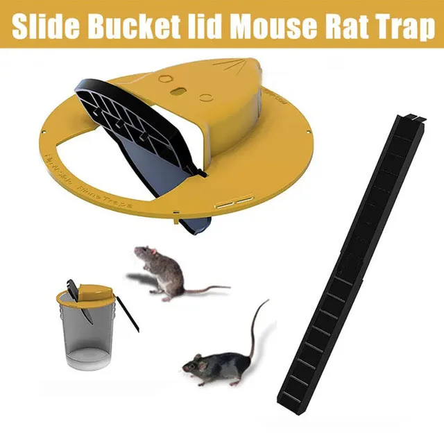 Slide Bucket Lid Rat Trap Smart Flip Reusable Auto Reset Quick Effective Sanitary Mouse Trap Home Garden Supplies Dropshiping
Slide Bucket Lid Rat Trap Smart Flip Reusable Auto Reset Quick Effective Sanitary Mouse Trap Home Garden Supplies Dropshiping