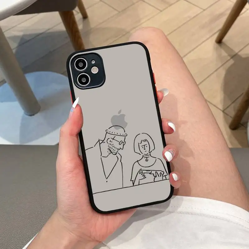Killer Leon And Mathilda Professional Uncle Girl Phone Case For iphone12 11 Pro Max X XS Max XR 7 8Plus 12mini Translucent Cover
Killer Leon And Mathilda Professional Uncle Girl Phone Case For iphone12 11 Pro Max X XS Max XR 7 8Plus 12mini Translucent Cover