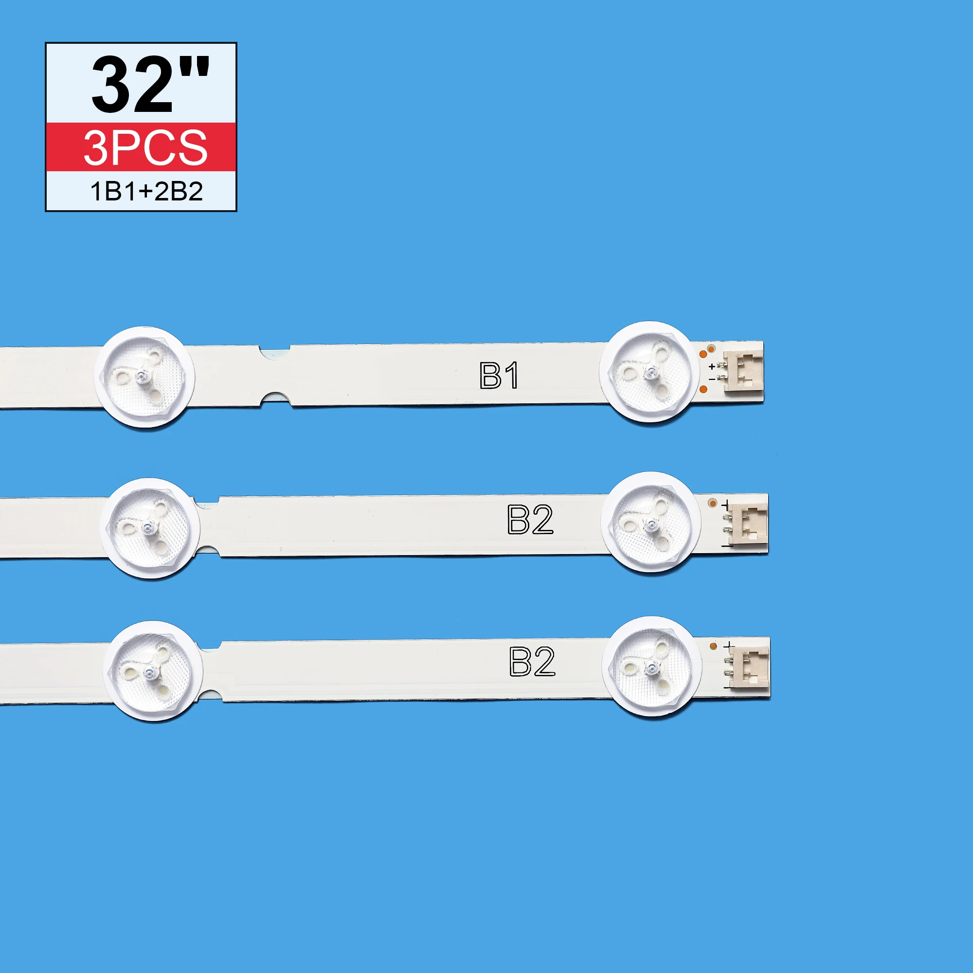 Комплект из 3 предметов 7LED Подсветка лампы Газа для LG 32 ТВ 32ln541v 32LN540V A1 B1-Type 6916L-1437A