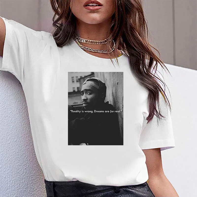 2Pac Makaveli T-shirts Women's Summer Short Sleeve Tees With Sleeves White Shirt Women-clothing Off Tops Woman Tshirts Clothes
2Pac Makaveli T-shirts Women's Summer Short Sleeve Tees With Sleeves White Shirt Women-clothing Off Tops Woman Tshirts Clothes