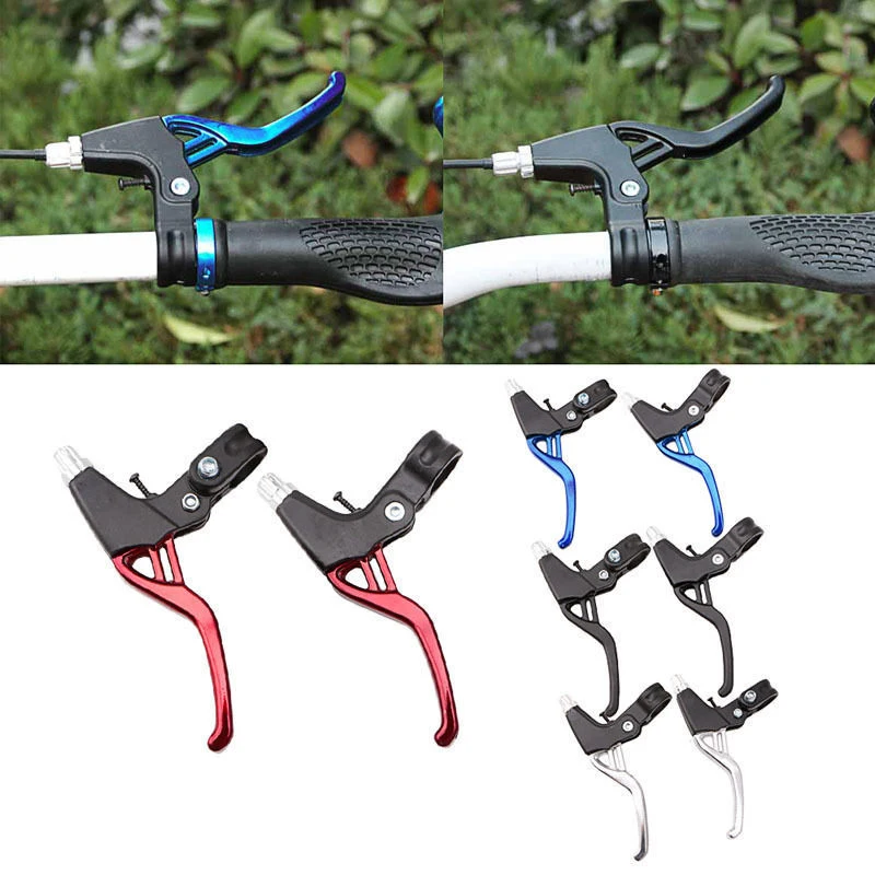 1Pair Bicycle Brake Lever V-Brake Aluminium Alloy Durable Precise MTB Parts Mountain Road Bike Brake Handle Cycling Accessories 
1Pair Bicycle Brake Lever V-Brake Aluminium Alloy Durable Precise MTB Parts Mountain Road Bike Brake Handle Cycling Accessories