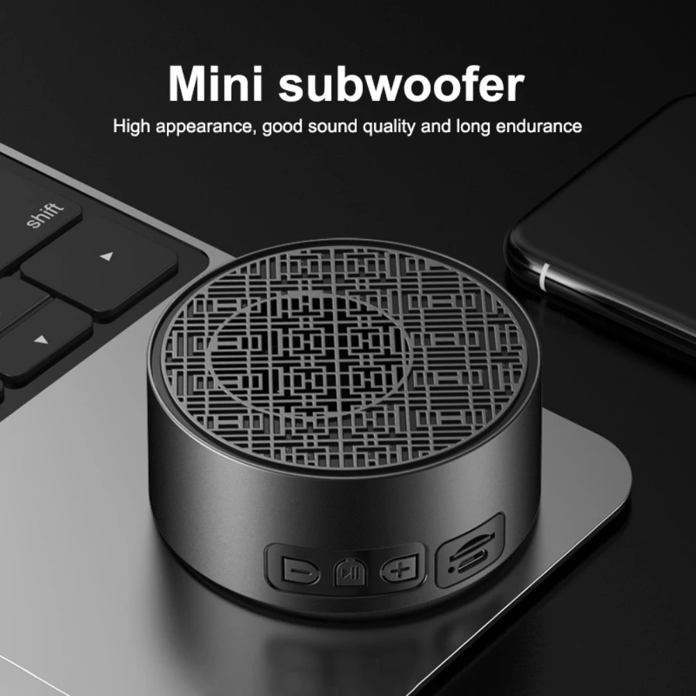 

A8 Wireless Bluetooth Speaker 3D Surround HIFI Speaker Mini Portable Outdoor Home High Audio Subwoofer With Bluetooth 5.0 Chip
