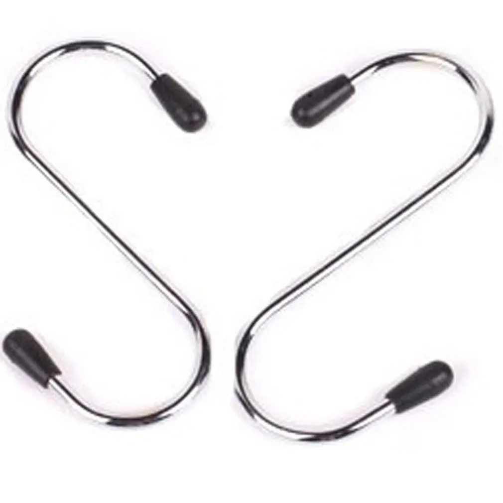 S Hooks 4pcs S-Shaped Hanging Utility Hooks Stainless Steel Hangers Multiple Uses for Holding Apparel, Pans, Tow
S Hooks 4pcs S-Shaped Hanging Utility Hooks Stainless Steel Hangers Multiple Uses for Holding Apparel, Pans, Tow