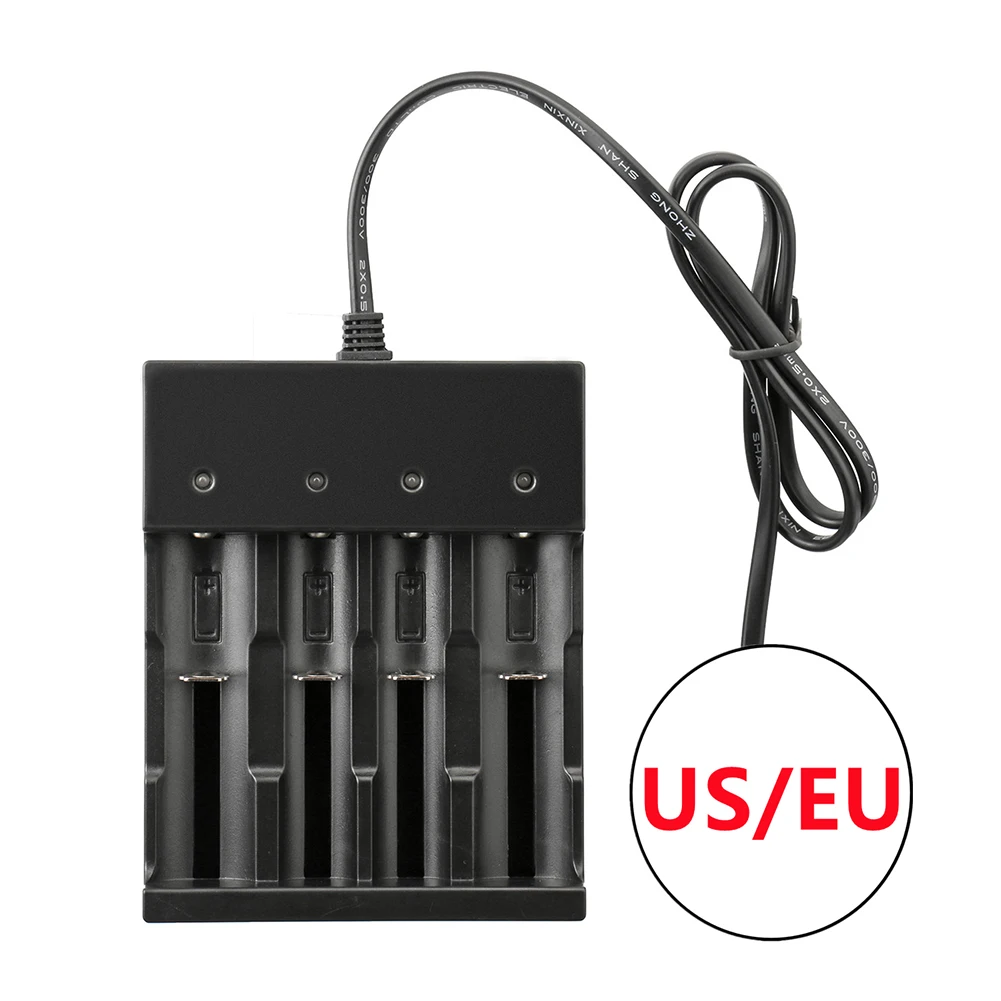 1865O Li-Ion Battery Charger Rechargeable 4 Slots For 4 X 4.2V Batteries Torches US/EU Rechargeable Battery Charger
1865O Li-Ion Battery Charger Rechargeable 4 Slots For 4 X 4.2V Batteries Torches US/EU Rechargeable Battery Charger