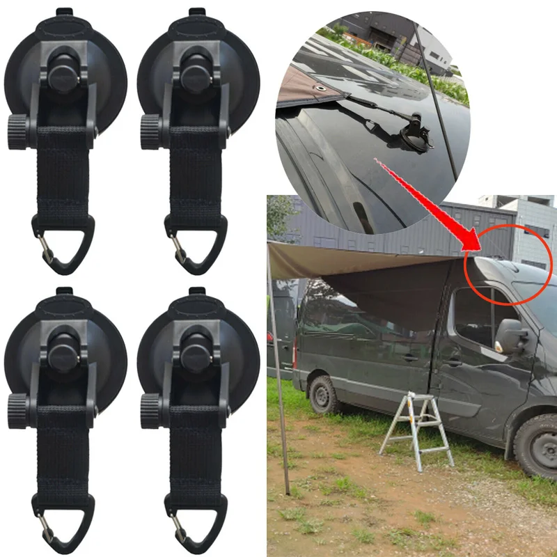 2021 New 4pcs/Set Suction Cup Tie Downs Hook For Car Awning Camping Tarp Boat Fix A Sunshade Cloth Hook Suction Cup Window Hook
2021 New 4pcs/Set Suction Cup Tie Downs Hook For Car Awning Camping Tarp Boat Fix A Sunshade Cloth Hook Suction Cup Window Hook