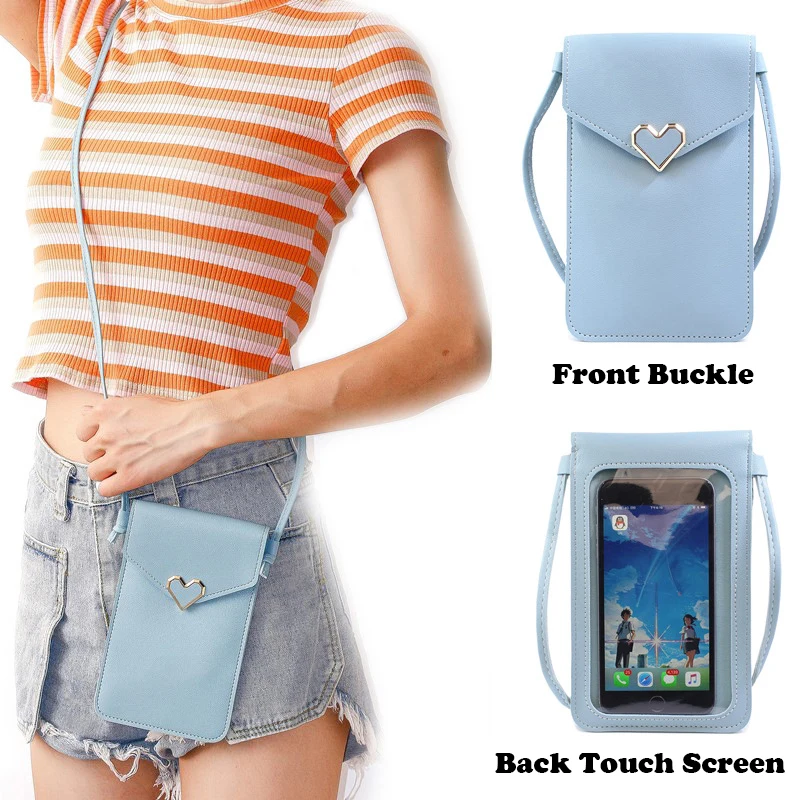 2020 New Love Heart Small Flag Bag Women Shoulder Bags Female Crossbody Handbag Touch Screen Mobile Phone Pouch Purse Pocket 
2020 New Love Heart Small Flag Bag Women Shoulder Bags Female Crossbody Handbag Touch Screen Mobile Phone Pouch Purse Pocket