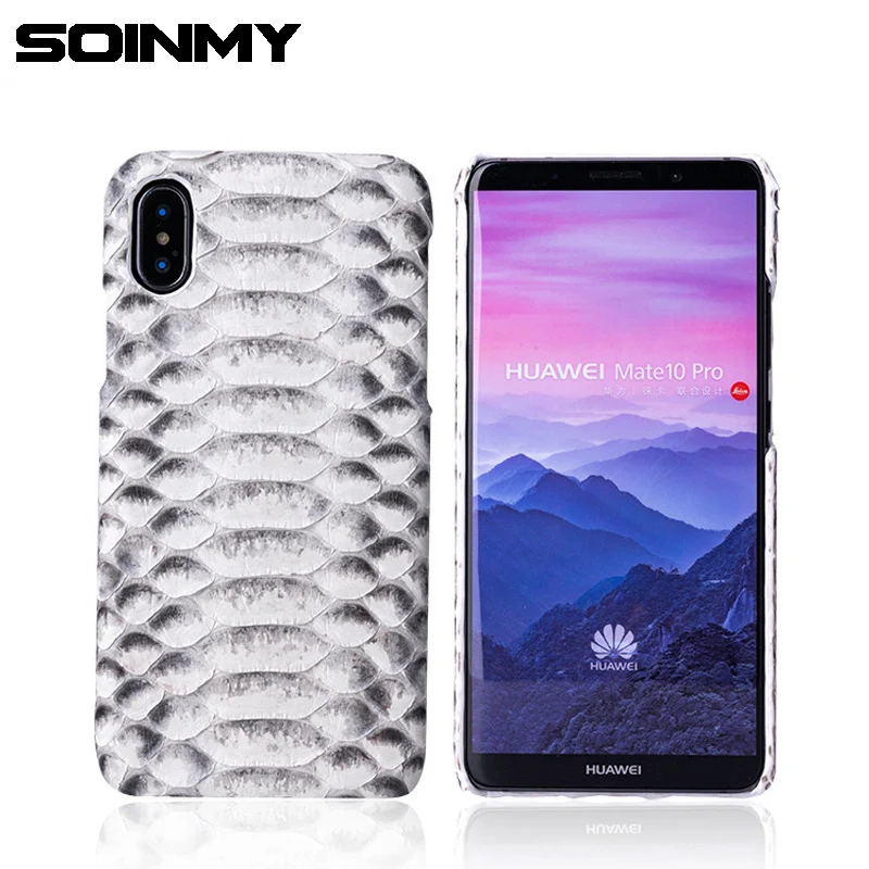 Чехол из натуральной змеиной кожи для iphone XS MAX XR чехлы роскошный противоударный
