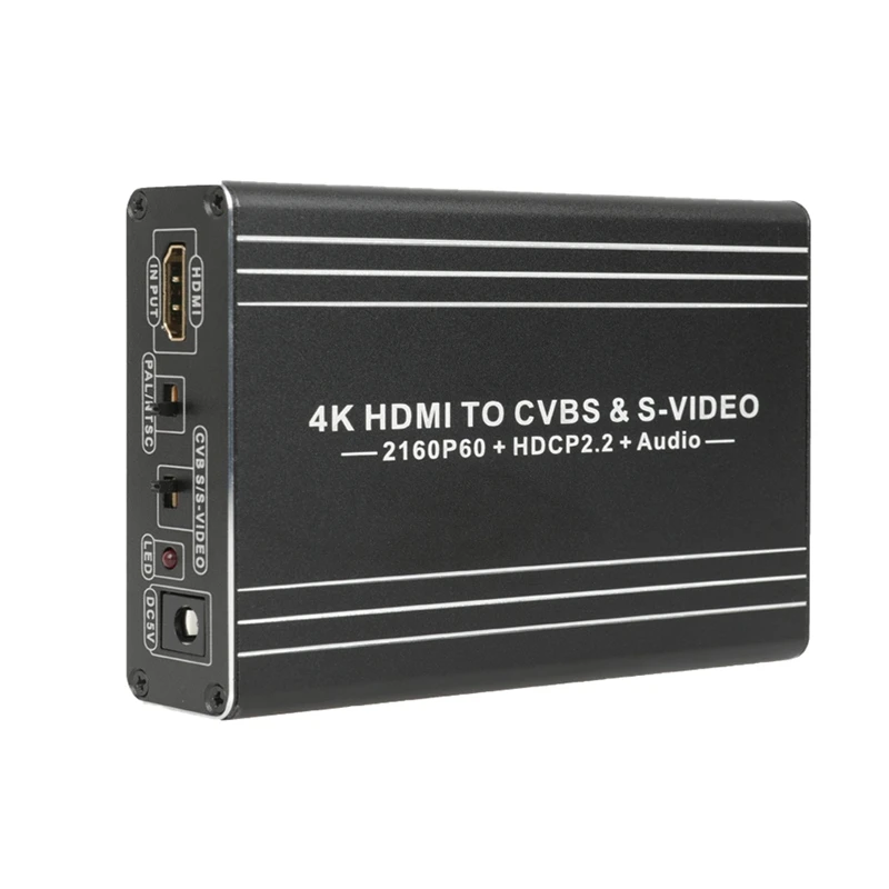 HDMI К AV S-VIDEO CVBS конвертеры 4K @ 60 Гц HDMI2.0B HDCP2.2 совместимый NTSC и PAL ТВ форматы штепсельная вилка стандарта США
HDMI К AV S-VIDEO CVBS конвертеры 4K @ 60 Гц HDMI2.0B HDCP2.2 совместимый NTSC и PAL ТВ форматы штепсельная вилка стандарта США