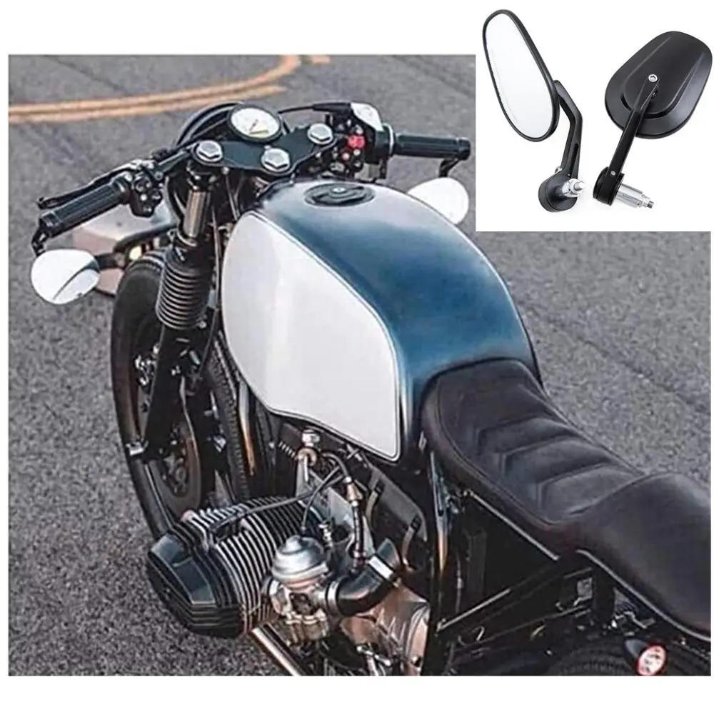 Motorcycle Mirror Bar End Rear View Mirror 7/8" Handlebar for Touring Cruiser Chopper Cafe Racer Tracker Sport Street Naked Bike 
Motorcycle Mirror Bar End Rear View Mirror 7/8" Handlebar for Touring Cruiser Chopper Cafe Racer Tracker Sport Street Naked Bike