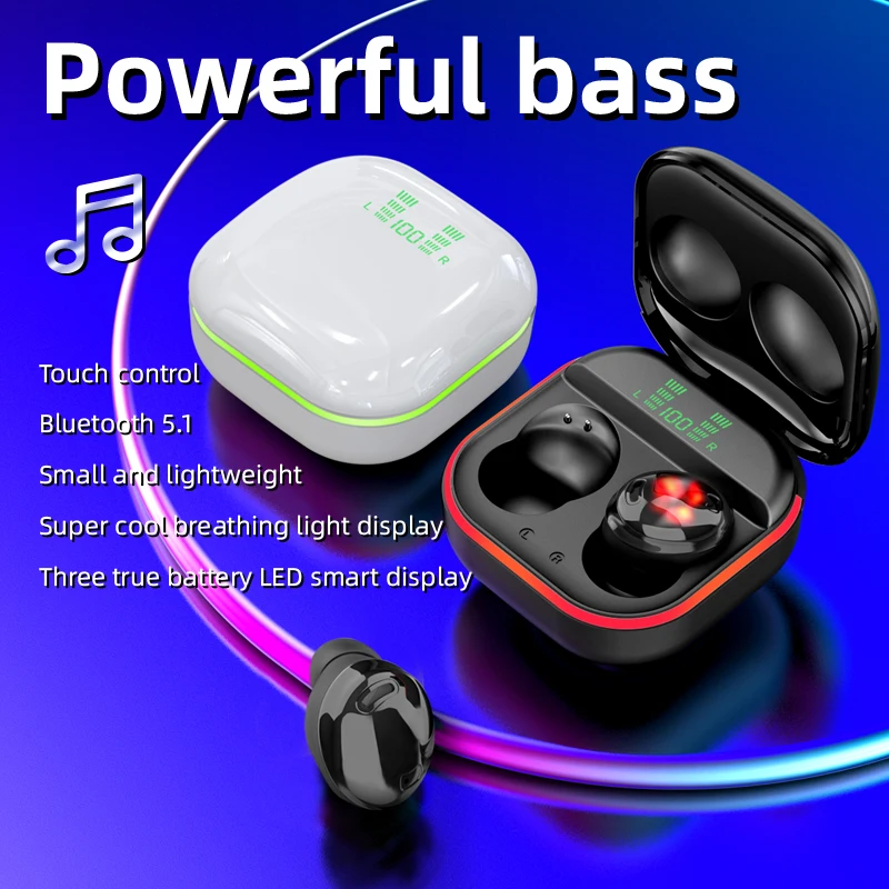 XVIDA S190 Wireless Bluetooth 5.0 Headphones sports Earbuds TWS Earphone HIFI Games Headset with charging bin for all smartphone
XVIDA S190 Wireless Bluetooth 5.0 Headphones sports Earbuds TWS Earphone HIFI Games Headset with charging bin for all smartphone