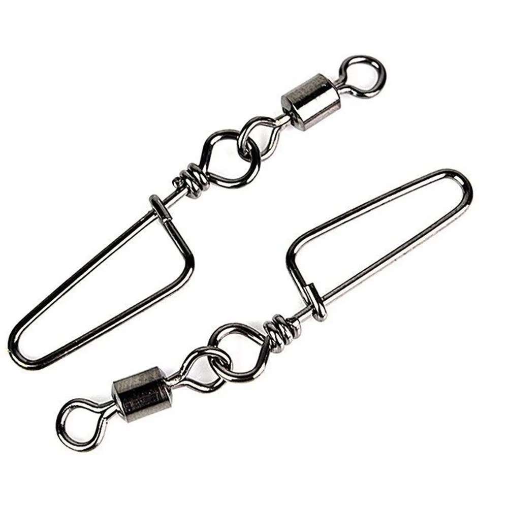 100pcs Fishing Gear Set Connector Fishing Swivels Interlock Pin Snap Rolling Fishhook Lure Fishing Hook Accessories
100pcs Fishing Gear Set Connector Fishing Swivels Interlock Pin Snap Rolling Fishhook Lure Fishing Hook Accessories