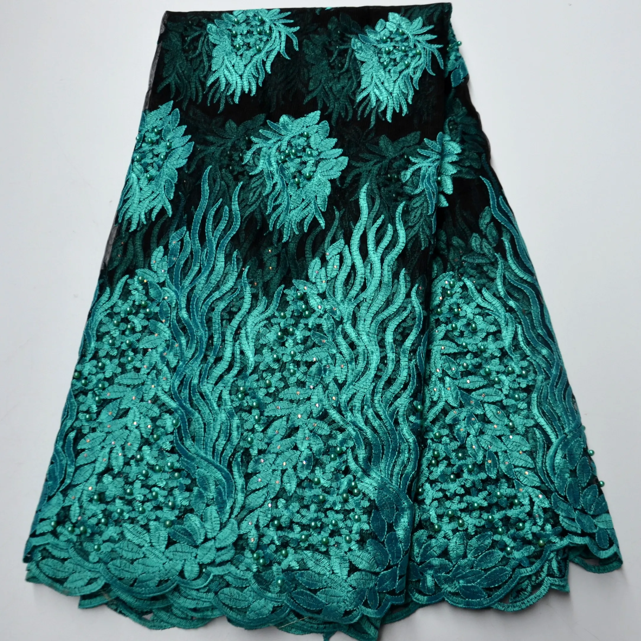 Latest African Lace Fabric 2020 High Quality Lace Embroidery French Mesh Nigerian Lace Fabrics Material-N9904
Latest African Lace Fabric 2020 High Quality Lace Embroidery French Mesh Nigerian Lace Fabrics Material-N9904