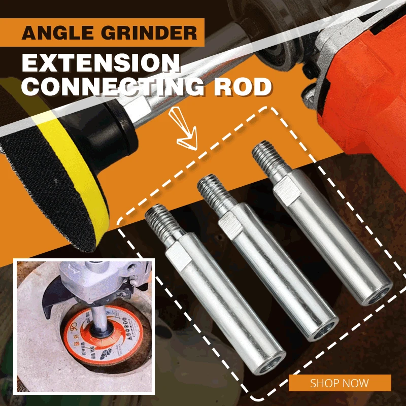 Angle Grinder Extension Connecting Rod M10 Thread Adapter Extension Rod for Car Polishing Detailing Power Tool Accessories
Angle Grinder Extension Connecting Rod M10 Thread Adapter Extension Rod for Car Polishing Detailing Power Tool Accessories