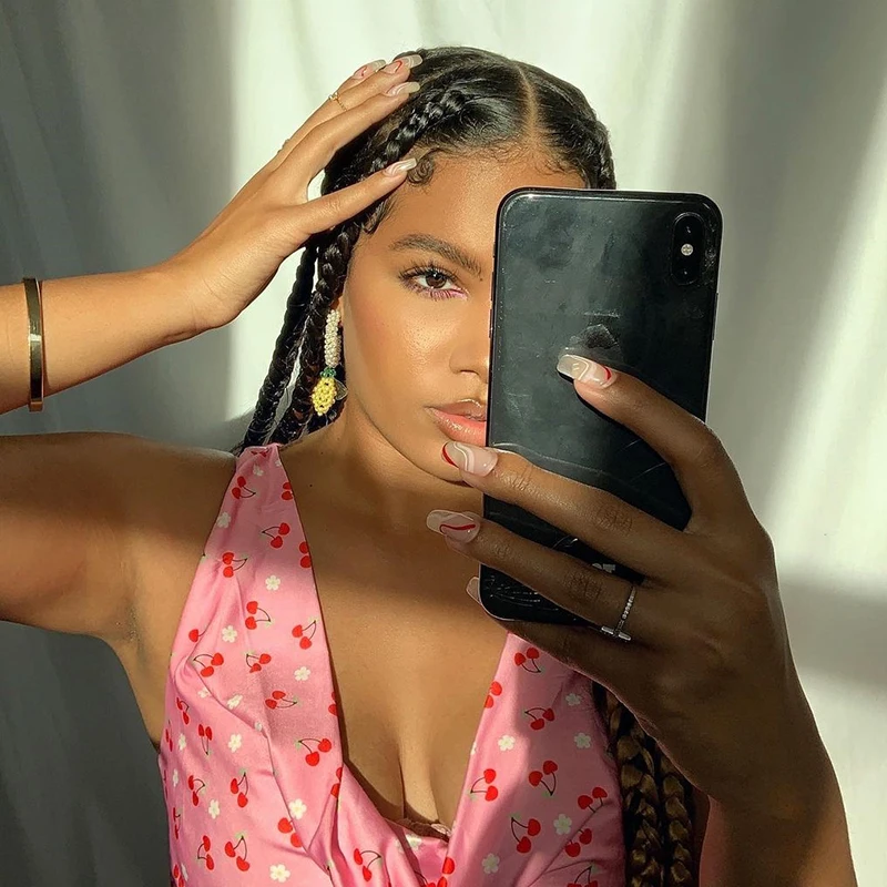 IAMSURE Cherry Partton Pink Tank Top Women 2021 Summer Fashion Streetwear Casual Sleeveless Crop Tops Beach Style Holiday Wear
IAMSURE Cherry Partton Pink Tank Top Women 2021 Summer Fashion Streetwear Casual Sleeveless Crop Tops Beach Style Holiday Wear