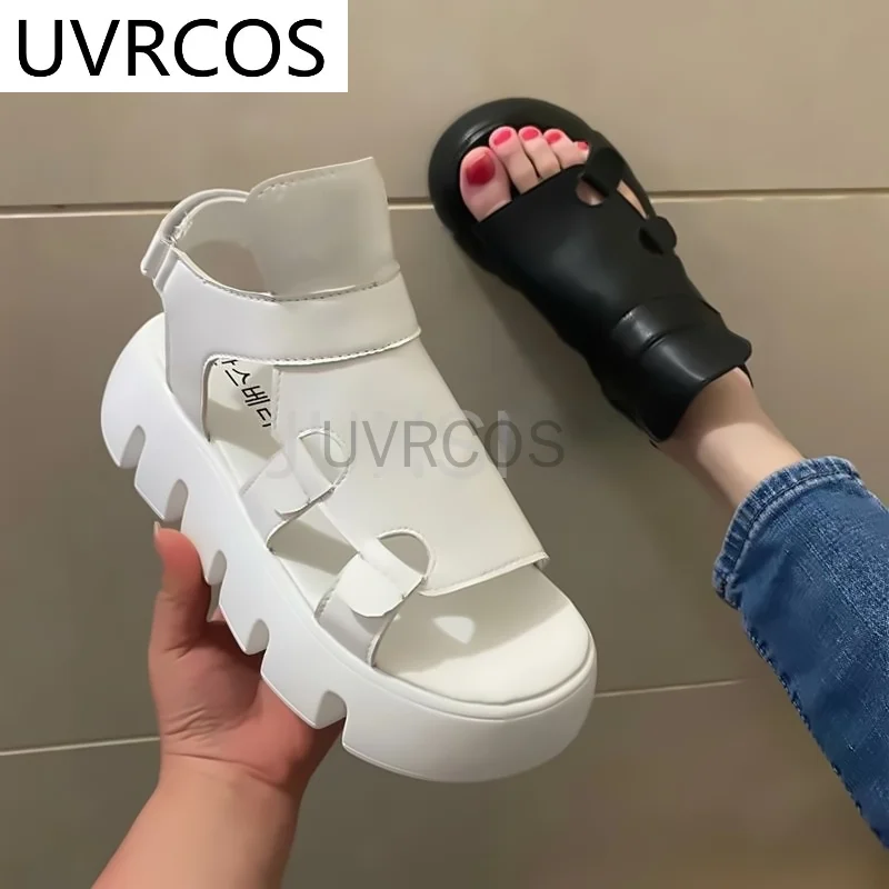 Summer Sandals Women Wedges Heel Black White Casual Designer Shoes Footwear Buckle Strap Open Toe Platform Sandel Women Shoes
Summer Sandals Women Wedges Heel Black White Casual Designer Shoes Footwear Buckle Strap Open Toe Platform Sandel Women Shoes