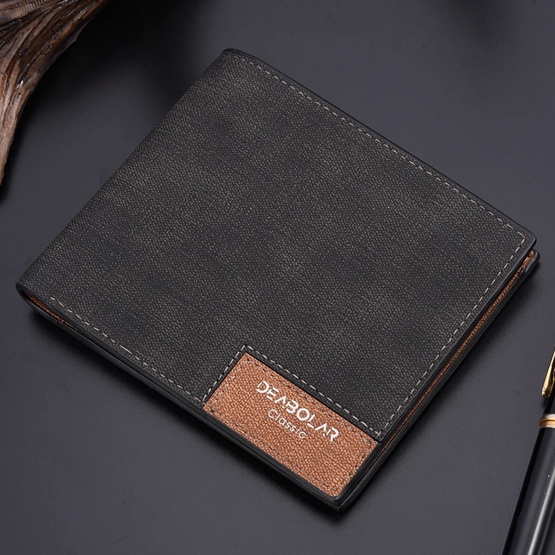 New Wallet Men's Short Wallet Hot Sale Retro Multi-card Short Wallet Multifunctional PU Waterproof Wallet Coin Clip Wallet
New Wallet Men's Short Wallet Hot Sale Retro Multi-card Short Wallet Multifunctional PU Waterproof Wallet Coin Clip Wallet