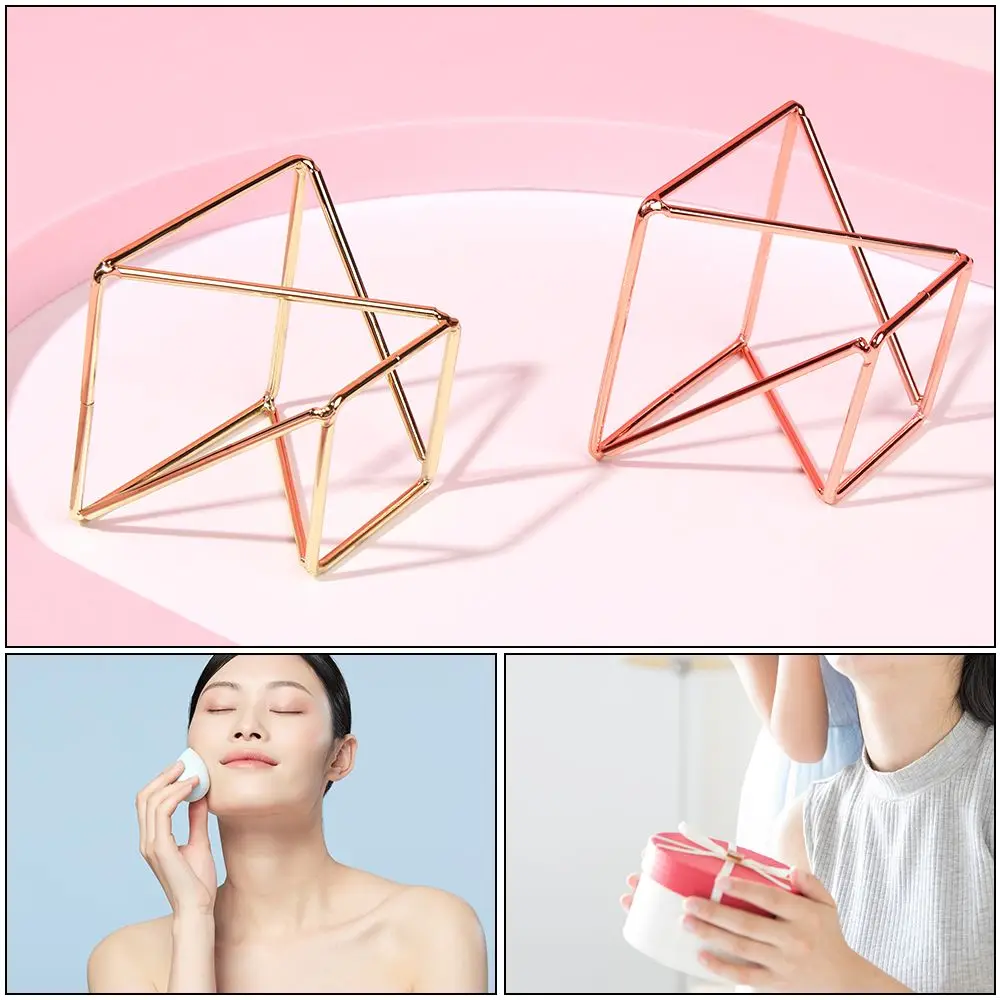 Creative Magic Three-dimensional Wrought Iron Powder Puff Shelf Beauty Egg Stand Makeup Sponge Display Rack
Creative Magic Three-dimensional Wrought Iron Powder Puff Shelf Beauty Egg Stand Makeup Sponge Display Rack