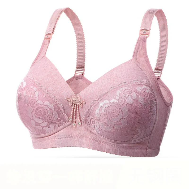 Plus Size Bra Women's Cotton Comfortable Adjustment Underwear Soft Wire Free Push Up Bras 115D Cup Bralette Female Sexy Lingerie
Plus Size Bra Women's Cotton Comfortable Adjustment Underwear Soft Wire Free Push Up Bras 115D Cup Bralette Female Sexy Lingerie