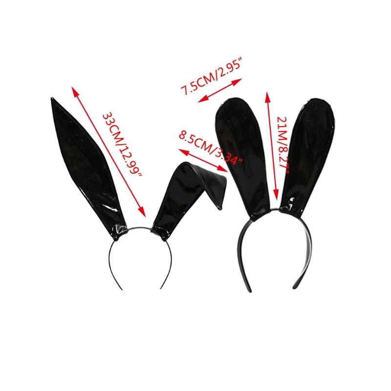 Handmade Leather Headband with Bunny Ears Sexy Rabbit Hairband Party Performance Theme Costume Hair Accessories
Handmade Leather Headband with Bunny Ears Sexy Rabbit Hairband Party Performance Theme Costume Hair Accessories