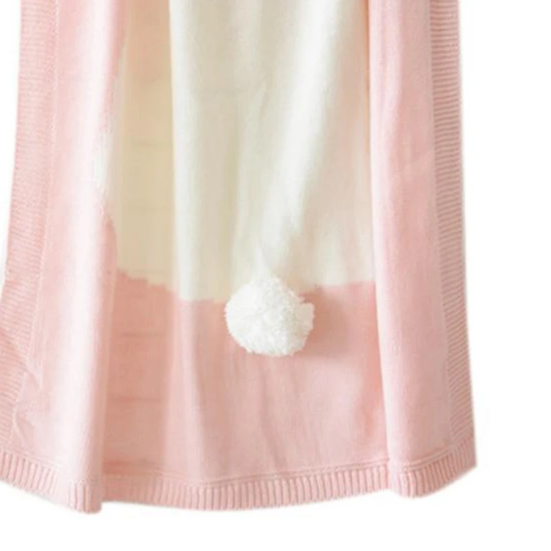 Blanket Newborn Cute Big Rabbit Ear Blanket Soft Warm Swaddle Kids Bath Towel Baby Toddler Bedding Blankets
Blanket Newborn Cute Big Rabbit Ear Blanket Soft Warm Swaddle Kids Bath Towel Baby Toddler Bedding Blankets