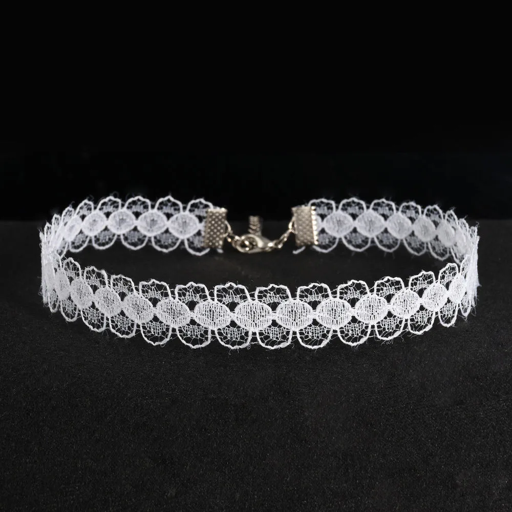 Hot Sale Women's Neck Chain 10Pieces Choker Necklace Set Stretch Velvet Classic Gothic Tattoo Lace Choker collares para mujer
Hot Sale Women's Neck Chain 10Pieces Choker Necklace Set Stretch Velvet Classic Gothic Tattoo Lace Choker collares para mujer