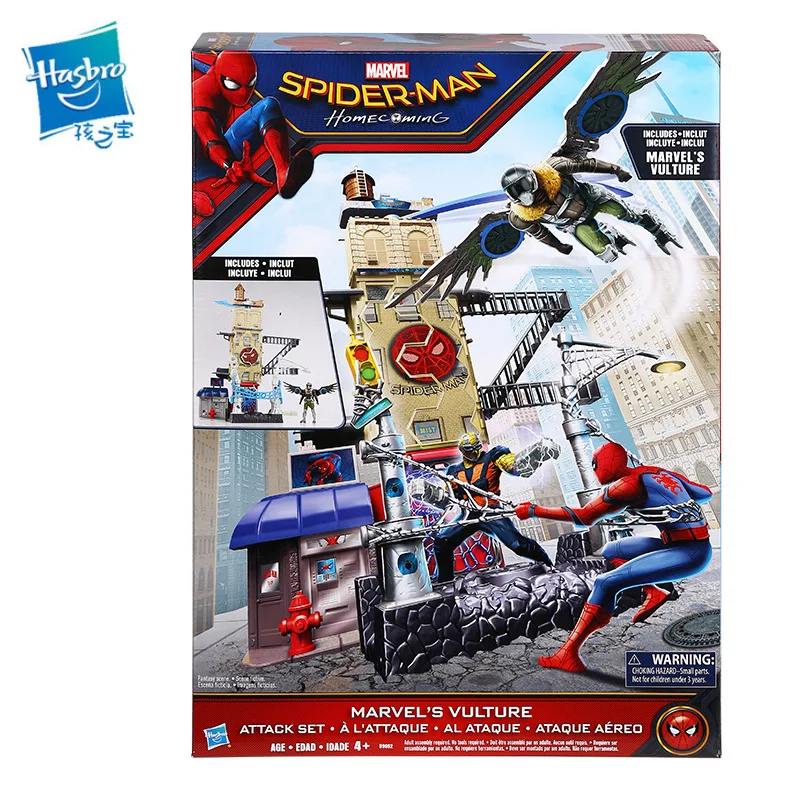 New Hasbro Marvel Webcity Spider-man Action Figures Model Toy for Boy Gift Cartoon Spiderman Hero Returns Assembly Toys Set Cool
New Hasbro Marvel Webcity Spider-man Action Figures Model Toy for Boy Gift Cartoon Spiderman Hero Returns Assembly Toys Set Cool