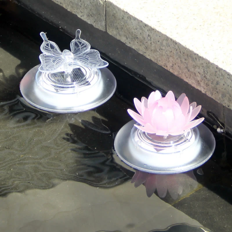 Solar LED Light Outdoor Lotus Frog Dragonfly Butterfly Swimming Pool Muticolor Floating Waterproof Lamp Garden Decoration
Solar LED Light Outdoor Lotus Frog Dragonfly Butterfly Swimming Pool Muticolor Floating Waterproof Lamp Garden Decoration