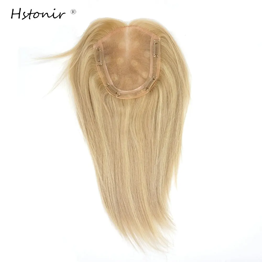 Hstonir 22/60 # женские парики из натуральных волос европейские волосы remy Toupet cheeux humaster
