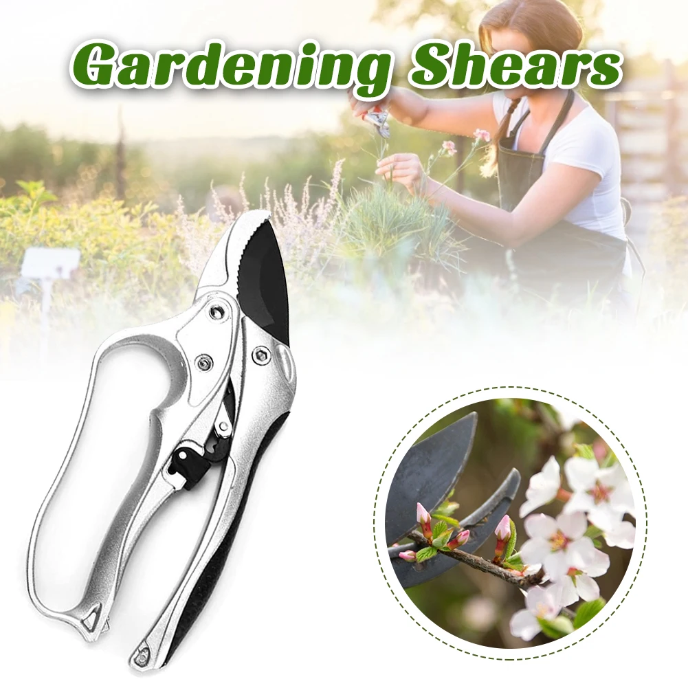 Garden Pruning Shear High Carbon Steel Pruning Shears Cutter Gardening Plant Scissor Non-Slip Branch Pruner Trimmer Tools
Garden Pruning Shear High Carbon Steel Pruning Shears Cutter Gardening Plant Scissor Non-Slip Branch Pruner Trimmer Tools