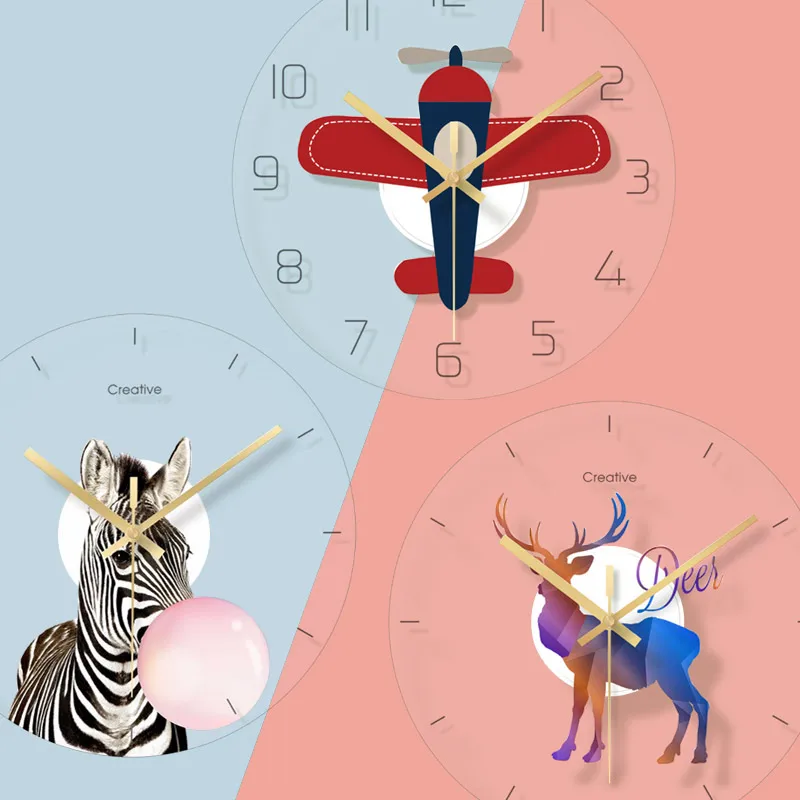 Personality Simple Wall Clock Cartoon Creative Nordic Kids Cute Wall Clock Bedroom Orologio Da Parete Household Products BL50WC
Personality Simple Wall Clock Cartoon Creative Nordic Kids Cute Wall Clock Bedroom Orologio Da Parete Household Products BL50WC