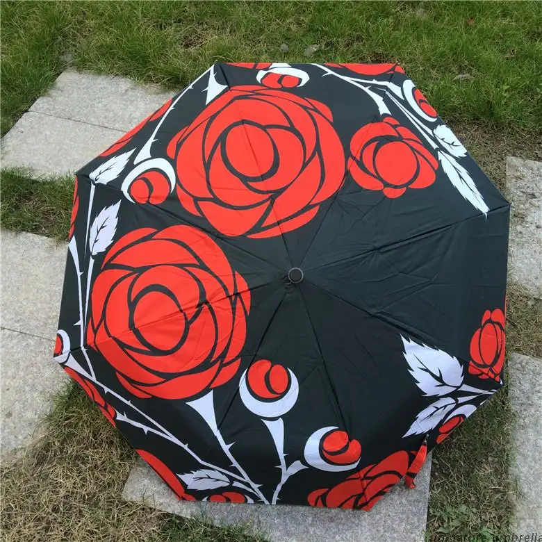 Oil Painting Umbrella Black Rose Waterproof 3 Folding Decoracion Srtong Cute Umbrella For Rain&Sun Ombrello Pioggia
Oil Painting Umbrella Black Rose Waterproof 3 Folding Decoracion Srtong Cute Umbrella For Rain&Sun Ombrello Pioggia