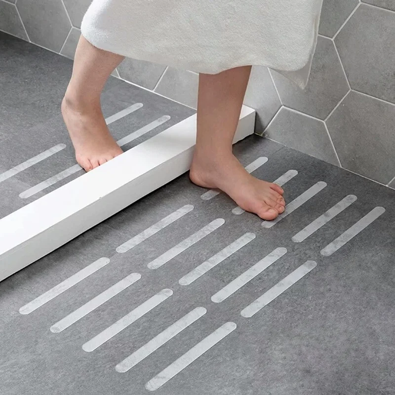 10Pcs Anti-Slip Strips Safety Shower Treads Stickers Bathtub Non Slip Stickers Stair Step Anti Slip Tape 7.87inch
10Pcs Anti-Slip Strips Safety Shower Treads Stickers Bathtub Non Slip Stickers Stair Step Anti Slip Tape 7.87inch