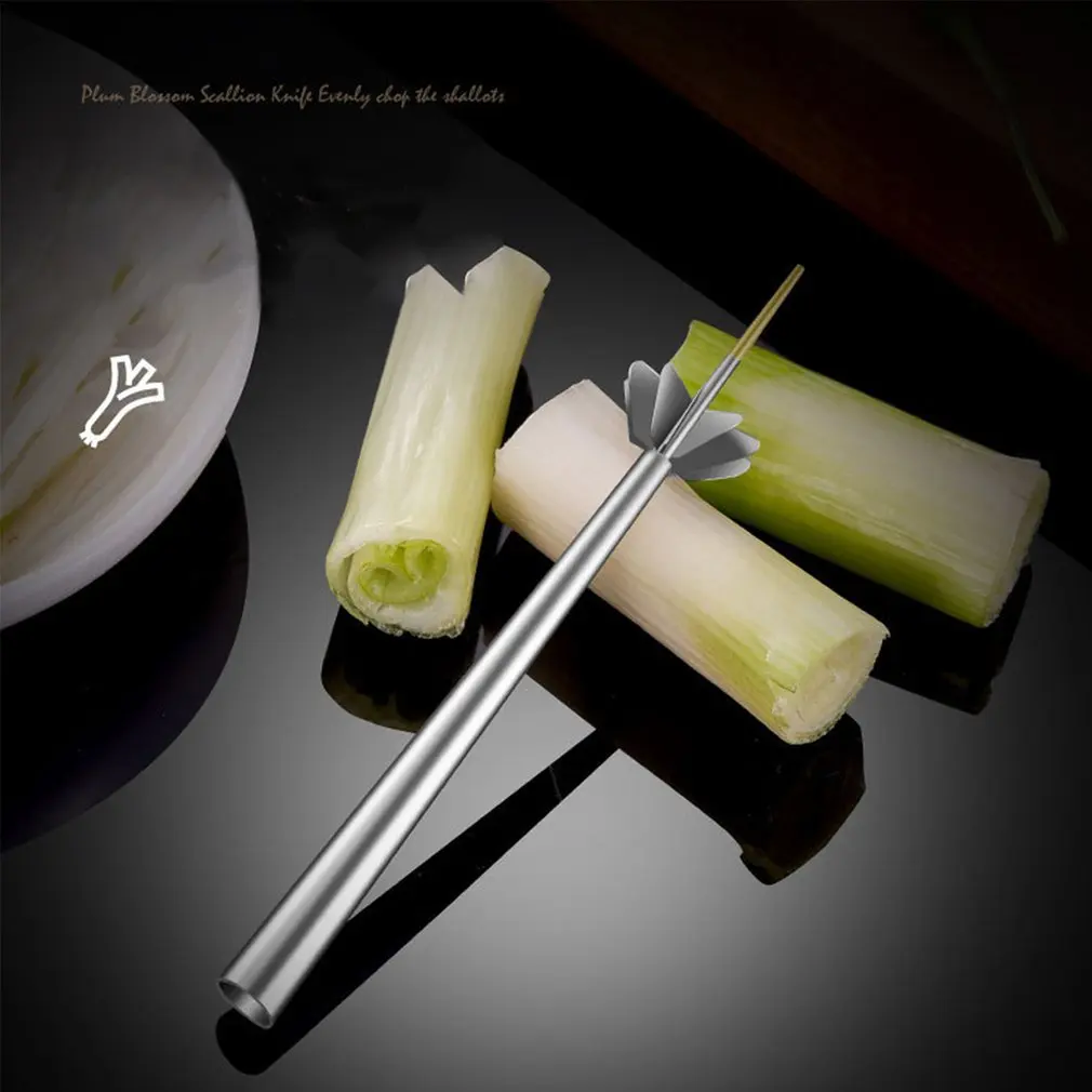 

Plum Blossom Onion Shredder Kitchen Gadgets Kitchen Shaving Onion Shredder Knife Vegetable Cutter