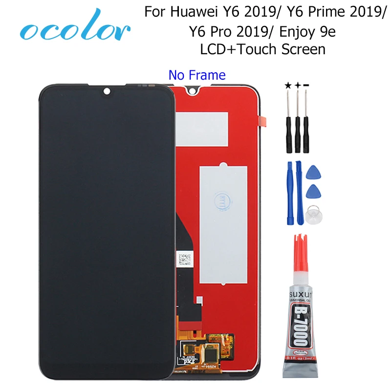 Ocolor для Huawei Y6 2019 LCD Pro Prime Enjoy 9e ЖК дисплей сенсорный экран дигитайзер замена без