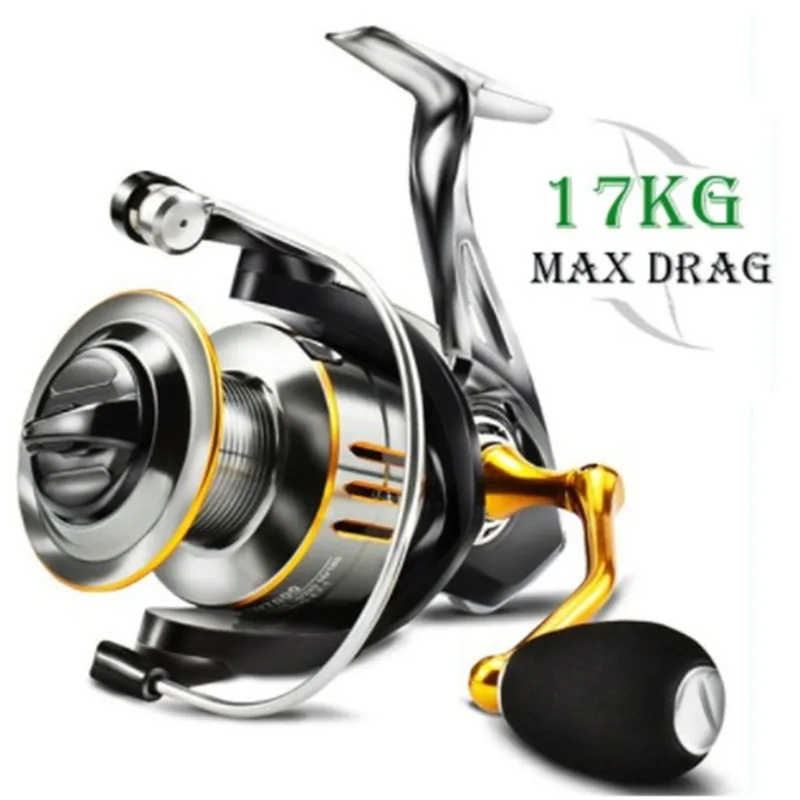 Good Quality Fishing Reel Max Drag 17KG Spinning Reel Spool Gear 5.2:1 Ratio Metal Tripod Casting Reel Carp For Saltwater -40
Good Quality Fishing Reel Max Drag 17KG Spinning Reel Spool Gear 5.2:1 Ratio Metal Tripod Casting Reel Carp For Saltwater -40