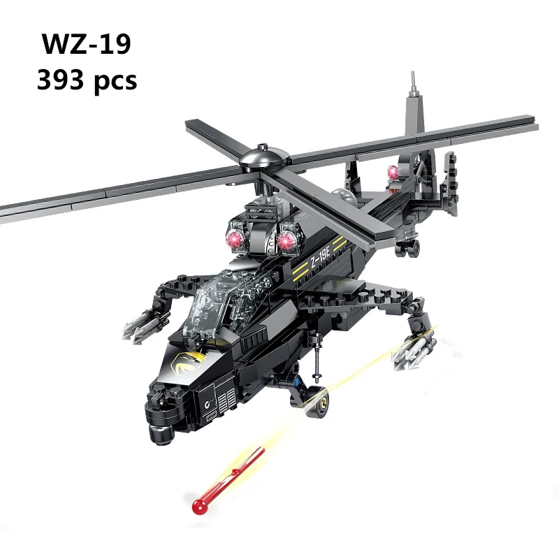 City Military SWAT Helicopters Building Blocks Warcrafts Plane WW2 Bomber Aircraft Police Model Educational Toys for children
City Military SWAT Helicopters Building Blocks Warcrafts Plane WW2 Bomber Aircraft Police Model Educational Toys for children