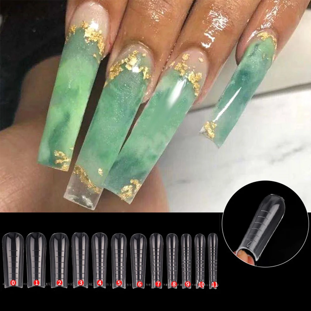 120Pcs/Box Quick Building Mold Nail Tips Dual Form False Nails Full Cover Reusable Clear for Nail Extensions DIY Gel Mold Tips
120Pcs/Box Quick Building Mold Nail Tips Dual Form False Nails Full Cover Reusable Clear for Nail Extensions DIY Gel Mold Tips