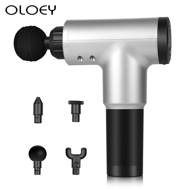 Electric Muscle Massage Gun 3 Gears Sport Fitness Therapy Massager Body Relaxation Pain Relief Slimming Shaping Massager 4 Heads
Electric Muscle Massage Gun 3 Gears Sport Fitness Therapy Massager Body Relaxation Pain Relief Slimming Shaping Massager 4 Heads