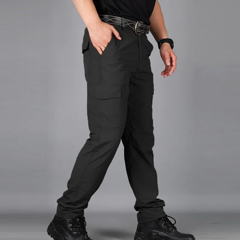 2020 Для мужчин брюки карго Мульти карман в целом мужской армейские рабочие штаны