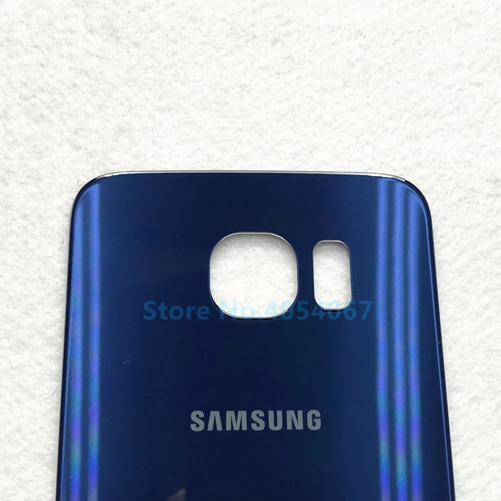Rear Cover For Samsung Galaxy S6 G920 & Edge G925 Plus G928 Glass Back Battery Door Housing Case Replacement | Мобильные телефоны