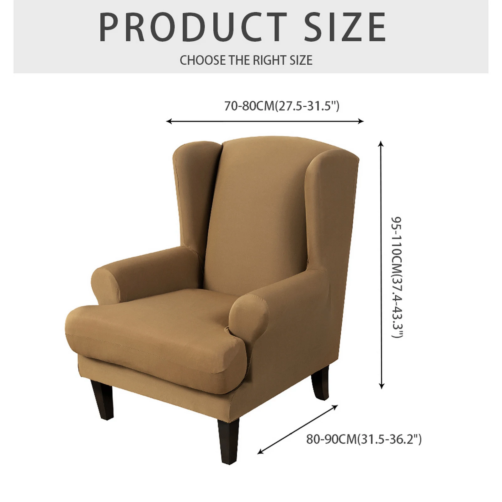 Slipcovers Chair Sofa Cover Wing back Velvet Spandex Stretch for office Stylish Set With Elastic Band Furniture Decoration Home
Slipcovers Chair Sofa Cover Wing back Velvet Spandex Stretch for office Stylish Set With Elastic Band Furniture Decoration Home