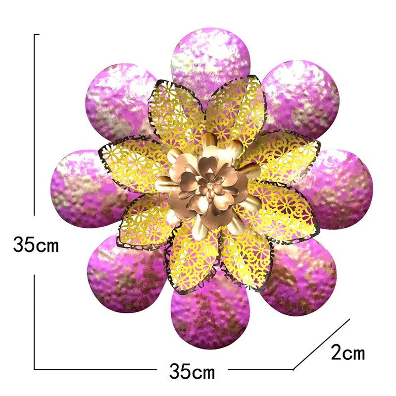 New Metal Flower Wall Art Decorations Hanging Multiple Layer Art Sculptures for Indoor Outdoor Decorartions NE
New Metal Flower Wall Art Decorations Hanging Multiple Layer Art Sculptures for Indoor Outdoor Decorartions NE
