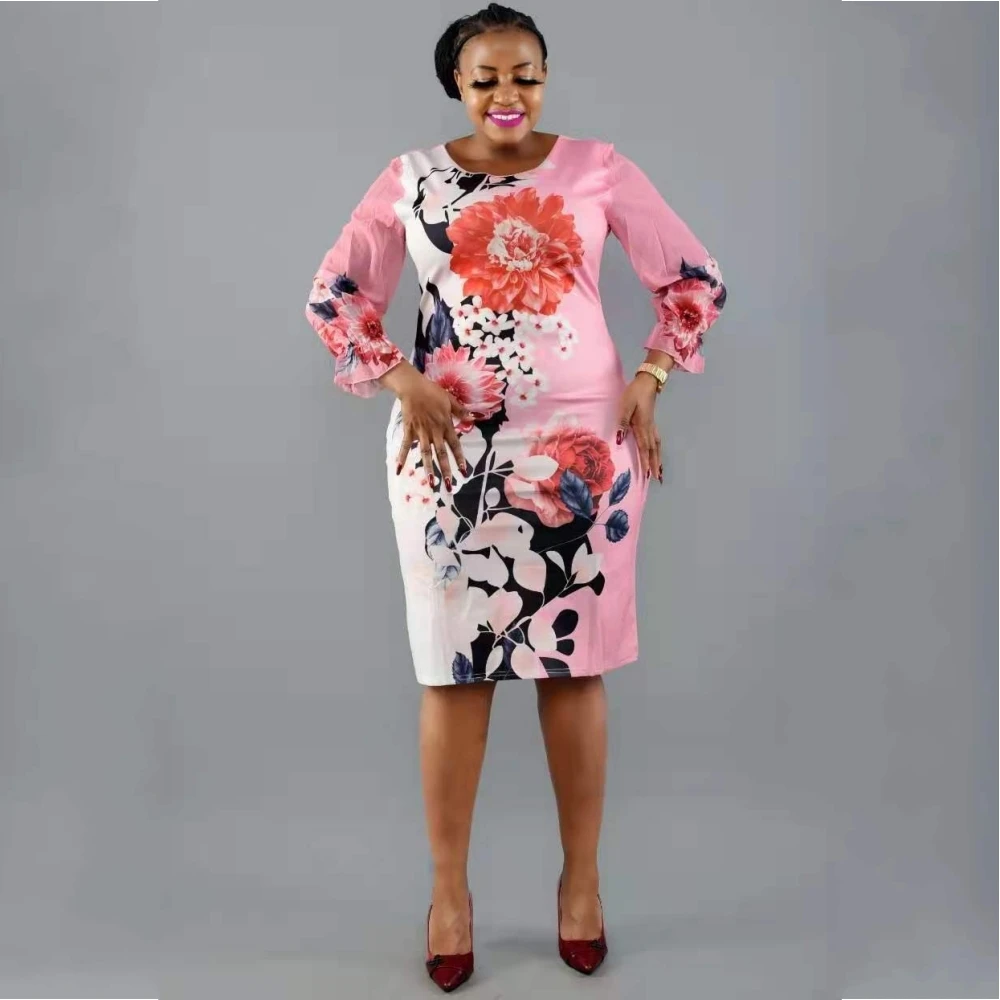 African Dresses For Women 4XL 5XL Plus Size Africa Clothes Flower Dashiki Ladies Clothing Ankara Office Lady Dress Big Size 6XL
African Dresses For Women 4XL 5XL Plus Size Africa Clothes Flower Dashiki Ladies Clothing Ankara Office Lady Dress Big Size 6XL