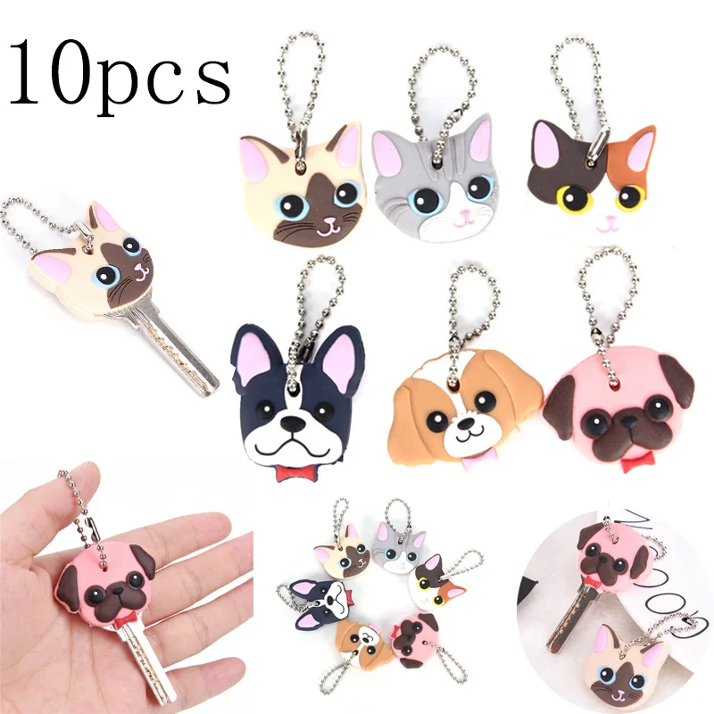 10Pc Silicone Key Ring Cap Head Cover Keychain Case Shell Dog Butterfly Cat Animals Shape Lovely Jewelry Gift
10Pc Silicone Key Ring Cap Head Cover Keychain Case Shell Dog Butterfly Cat Animals Shape Lovely Jewelry Gift