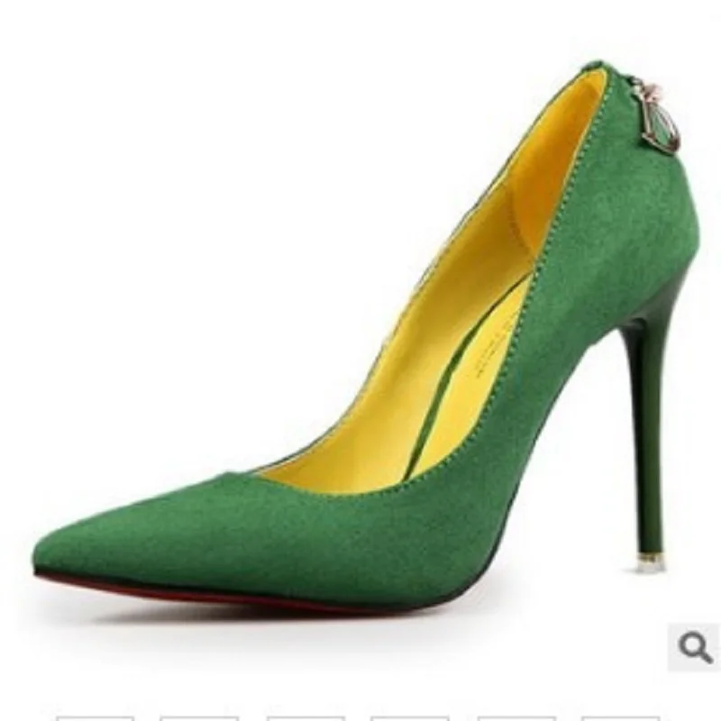 2018 spring new fashion ladies high heels classic suede fine with pointed shallow mouth shoes sexy nightclub occupation pointed
2018 spring new fashion ladies high heels classic suede fine with pointed shallow mouth shoes sexy nightclub occupation pointed